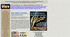 Desktop Screenshot of glaro-products-inc.com